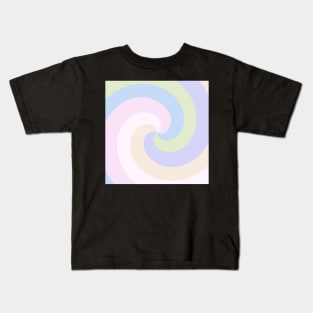 Circle of Soft Pastel Colors Kids T-Shirt